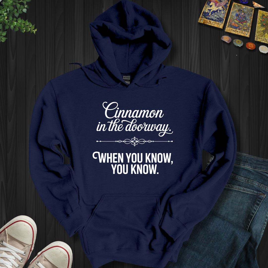 Cinnamon In The Doorway  Hooded Sweatshirt