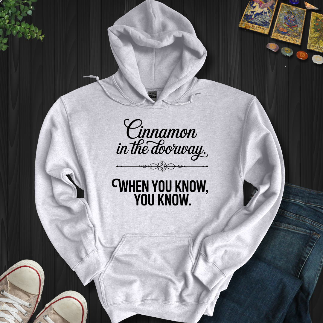 Cinnamon In The Doorway  Hooded Sweatshirt