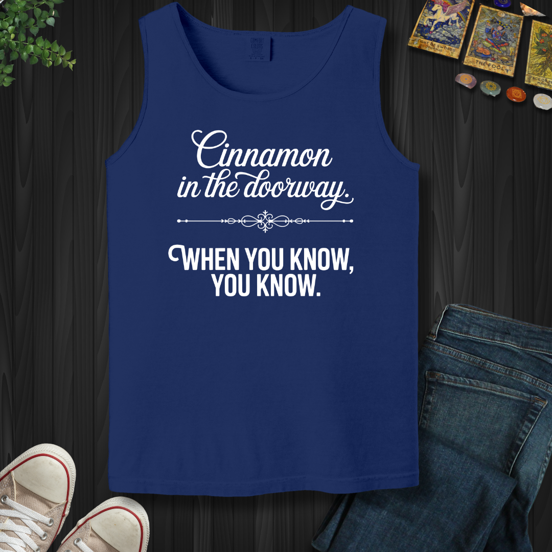 Cinnamon In The Doorway  Tank Top