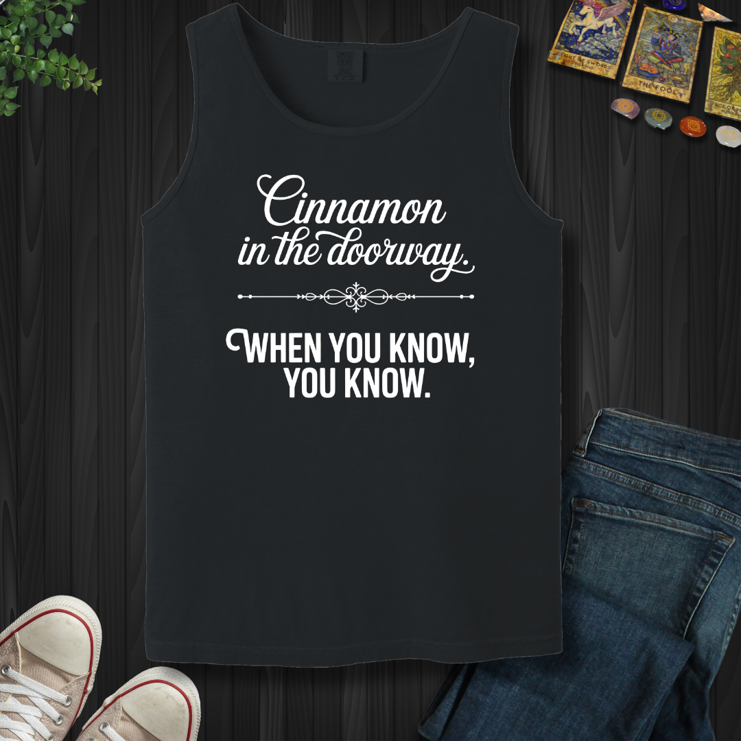 Cinnamon In The Doorway  Tank Top