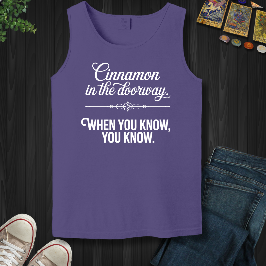Cinnamon In The Doorway  Tank Top