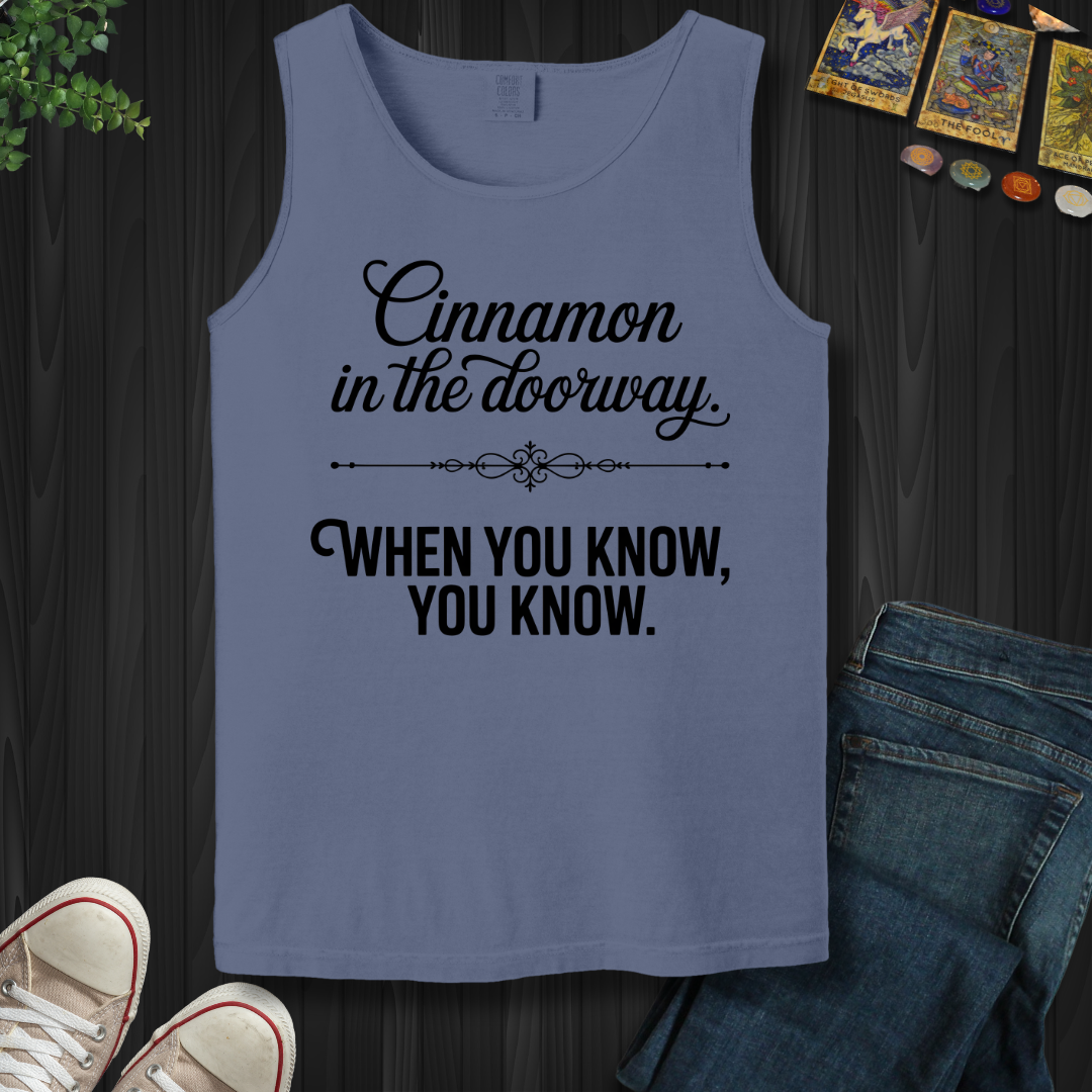 Cinnamon In The Doorway  Tank Top