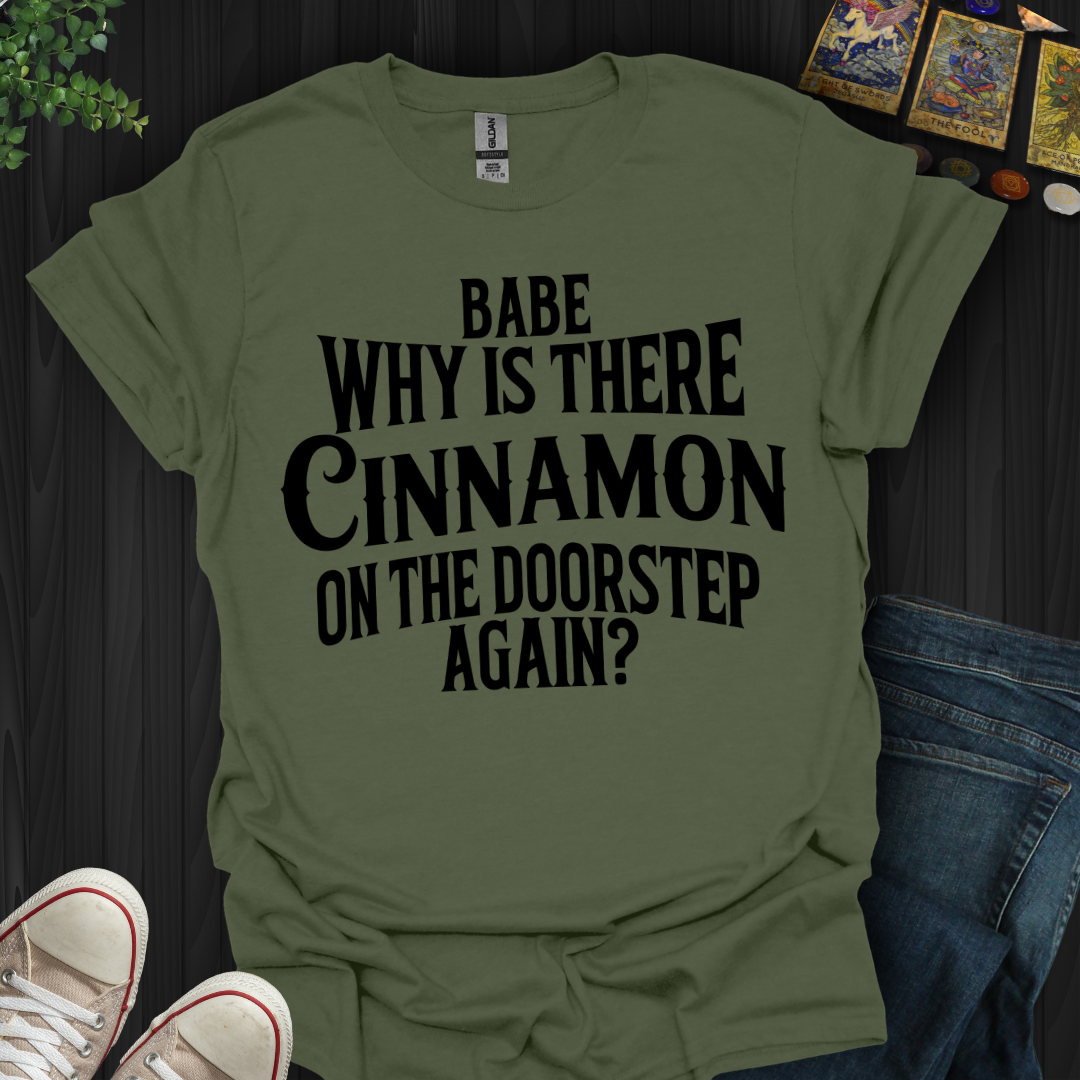 Babe, Why Is There Cinnamon T-Shirt