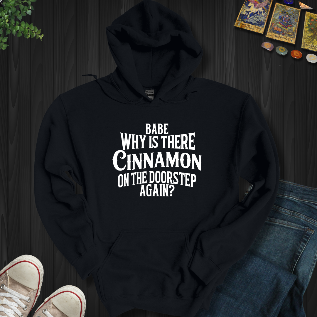Babe, Why Is There Cinnamon Hooded Sweatshirt
