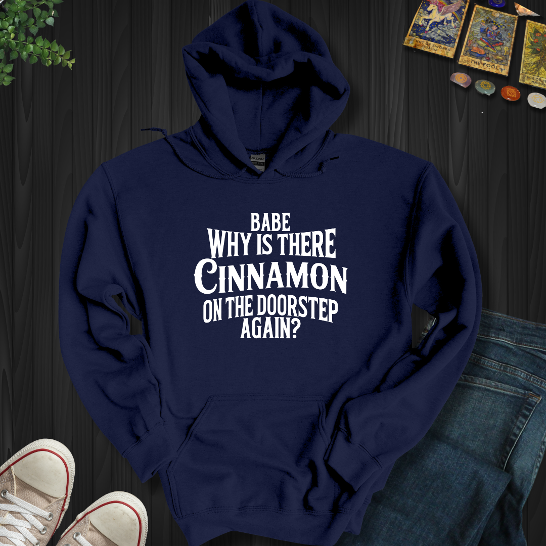 Babe, Why Is There Cinnamon Hooded Sweatshirt