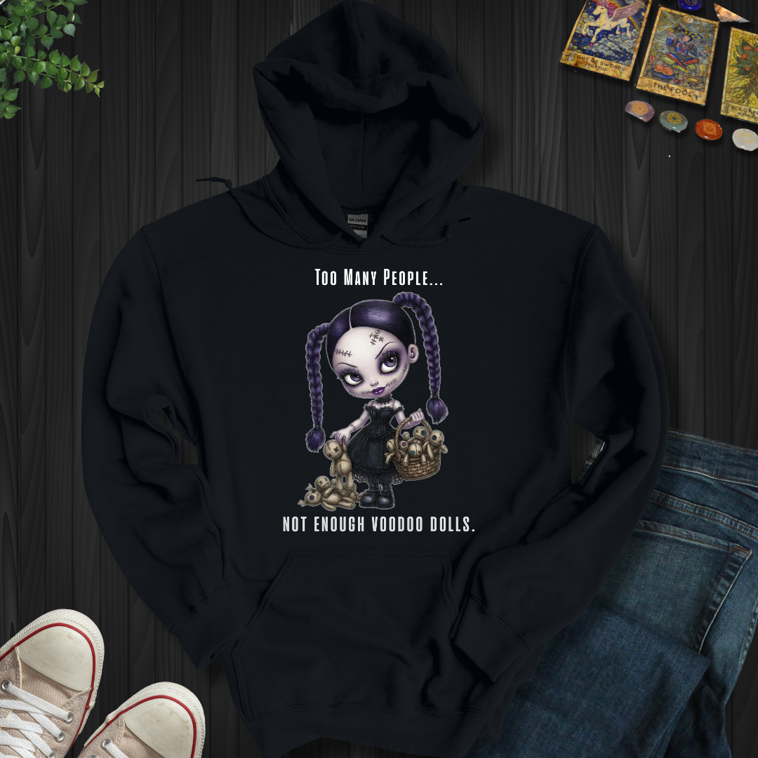 Too Many People Hooded Sweatshirt