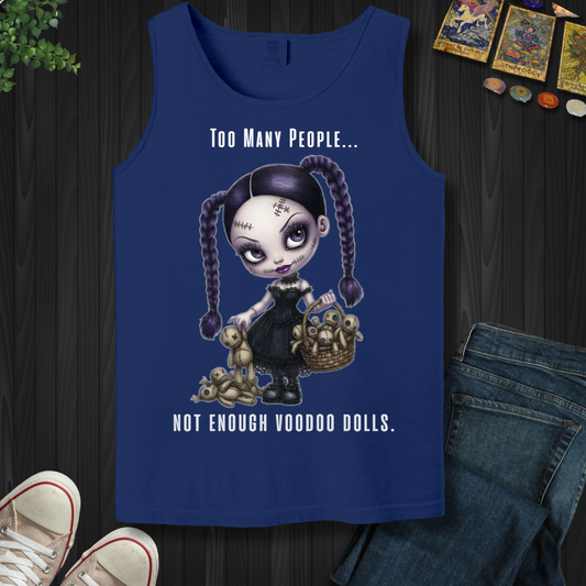 Too Many People Tank Top