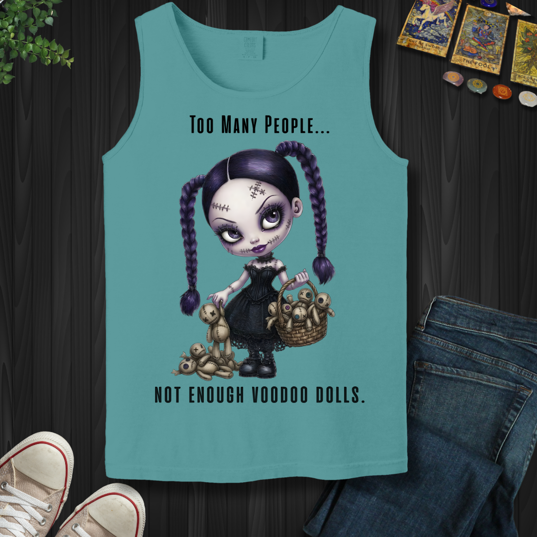 Too Many People Tank Top