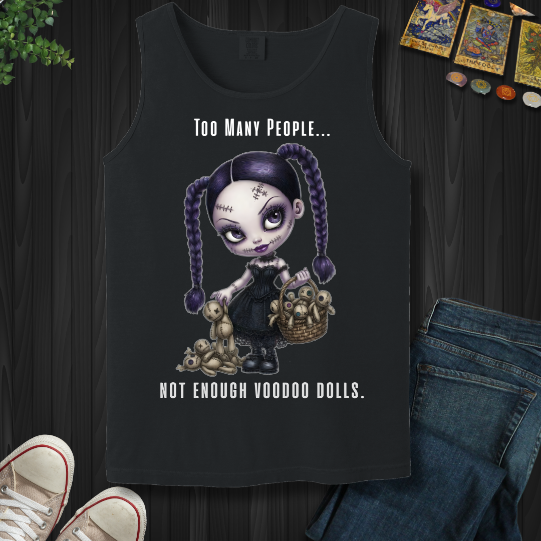 Too Many People Tank Top