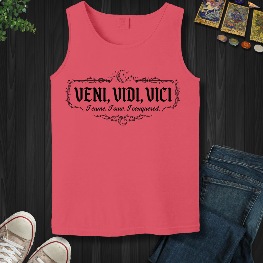 Veni, Vidi, Vici Tank Top