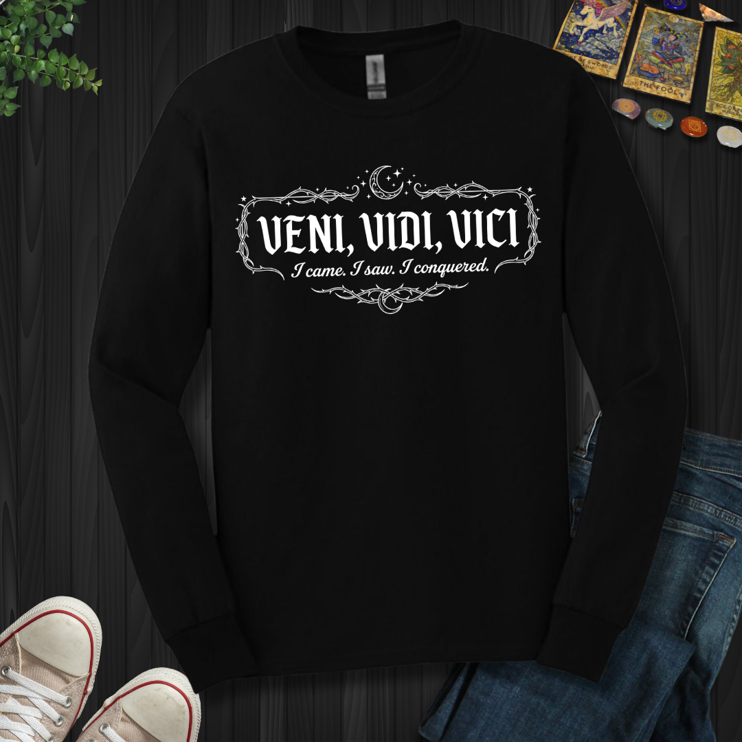 Veni, Vidi, Vici  Long Sleeve Tee
