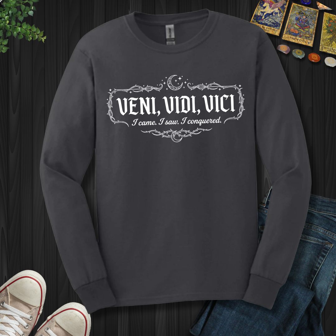 Veni, Vidi, Vici  Long Sleeve Tee