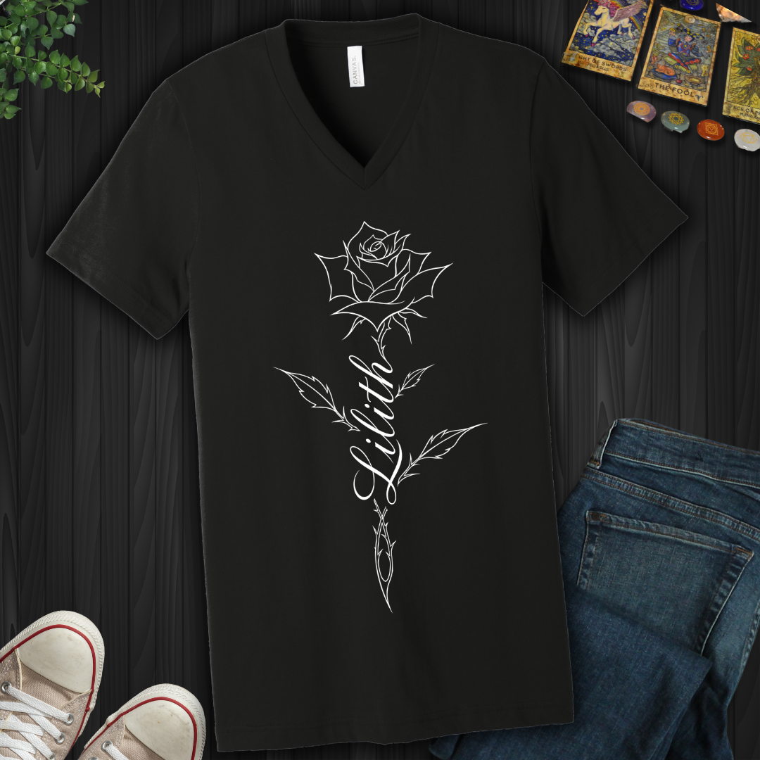 Lilith Rose V-Neck Tee
