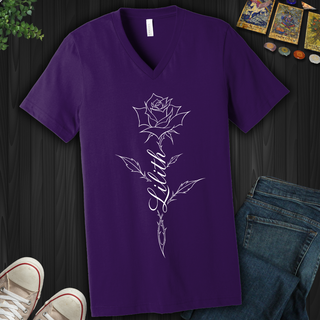 Lilith Rose V-Neck Tee