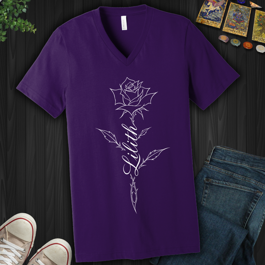Lilith Rose V-Neck Tee