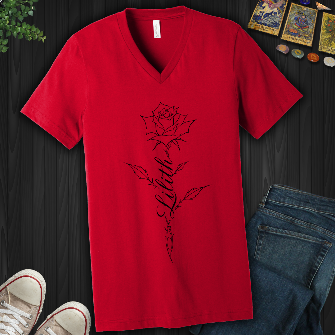 Lilith Rose V-Neck Tee