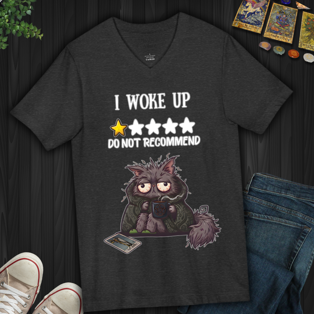 Do Not Recommend  V-Neck Tee