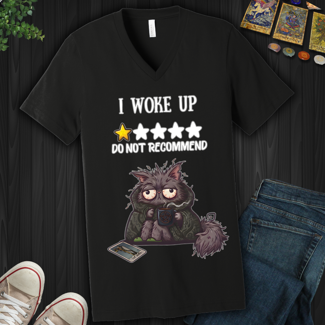 Do Not Recommend  V-Neck Tee