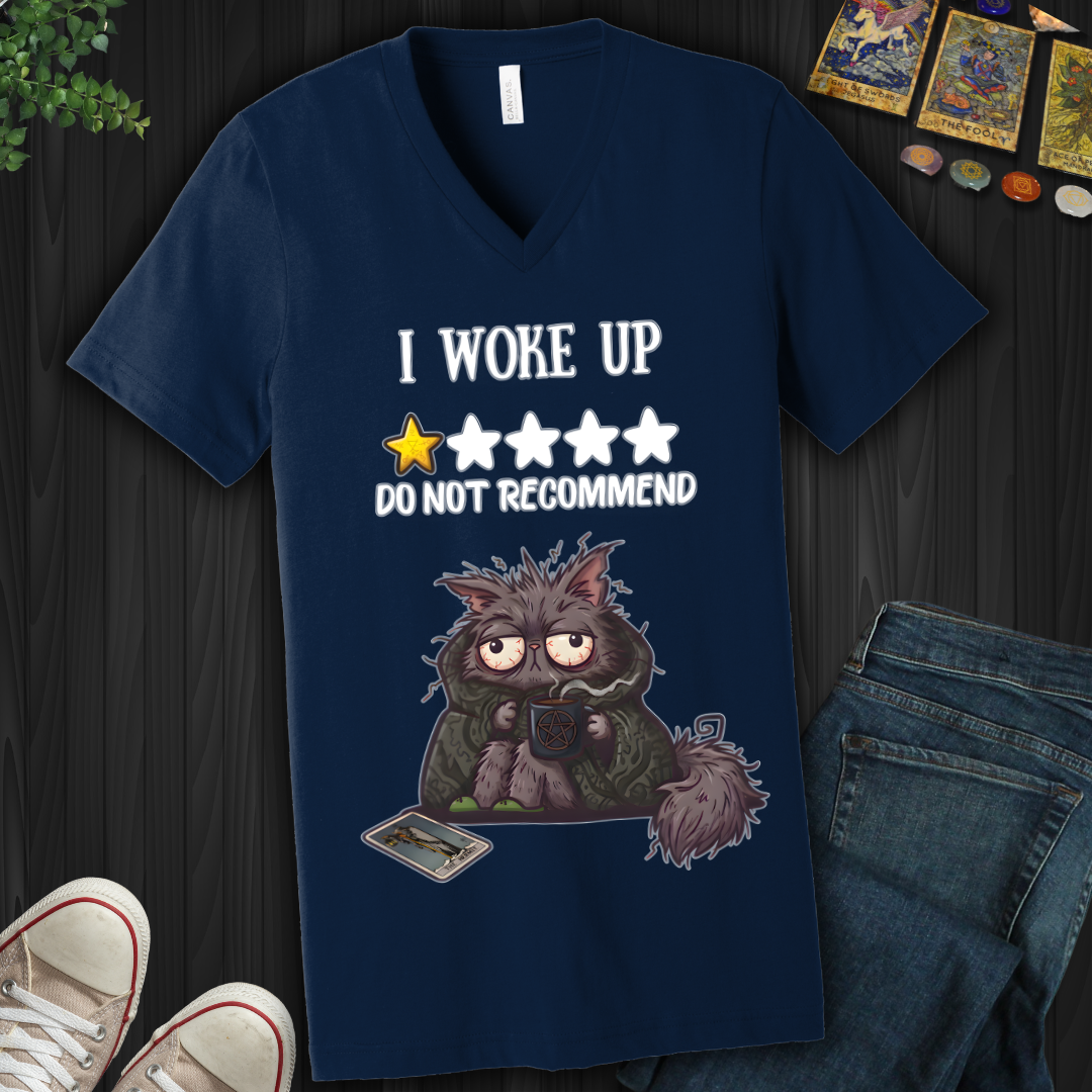 Do Not Recommend  V-Neck Tee