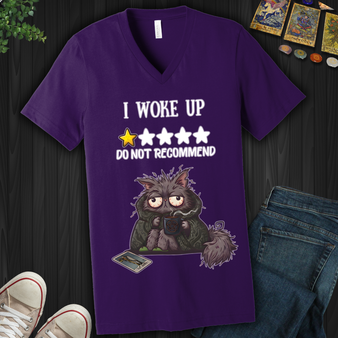 Do Not Recommend  V-Neck Tee