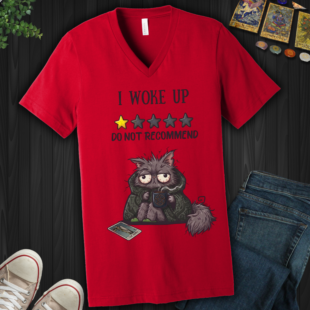 Do Not Recommend  V-Neck Tee