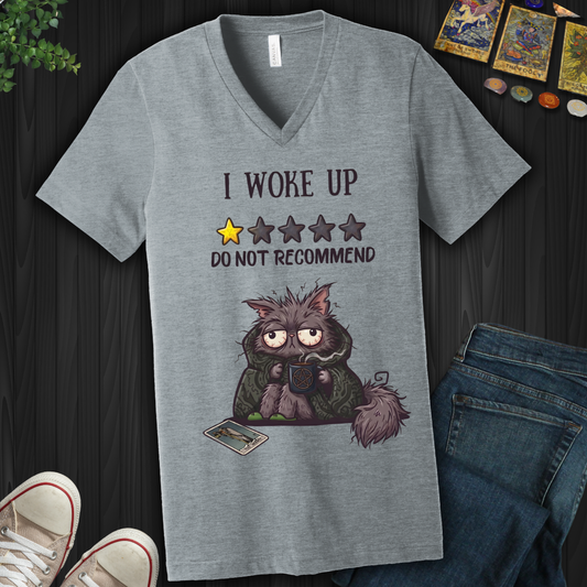 Do Not Recommend  V-Neck Tee