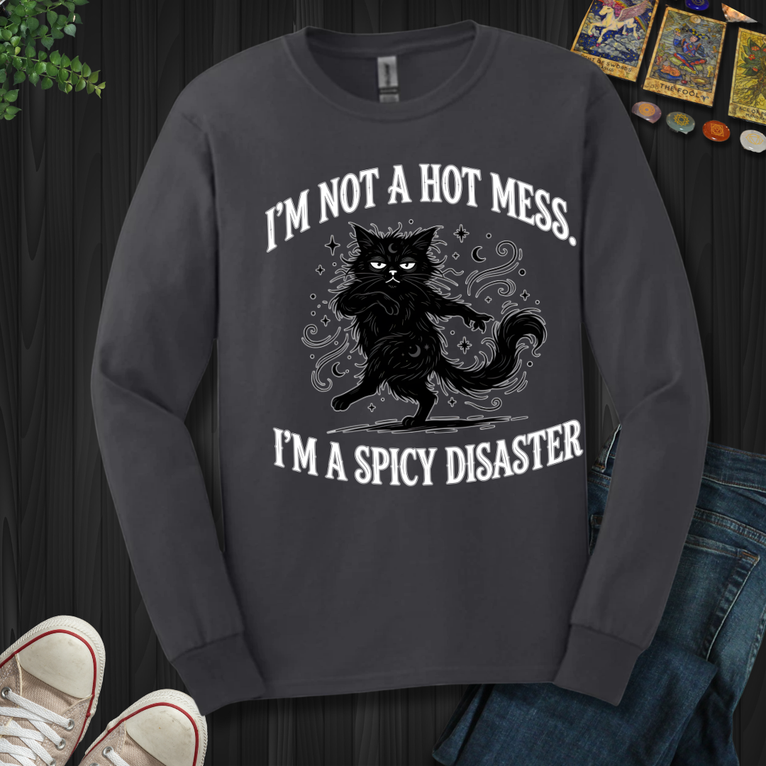 I'm Not A Hot Mess Long Sleeve Tee