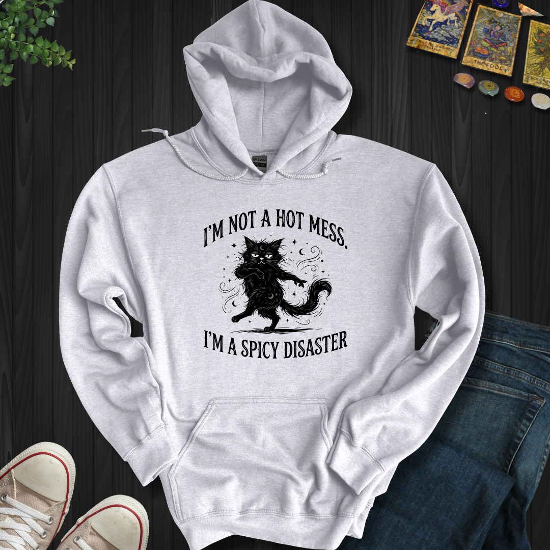 I'm Not A Hot Mess Hooded Sweatshirt
