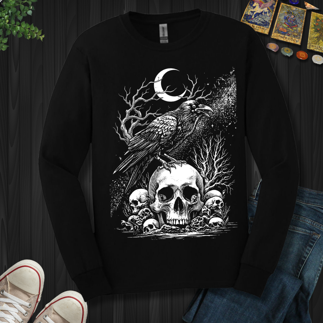 Moonlit Omen Long Sleeve Tee
