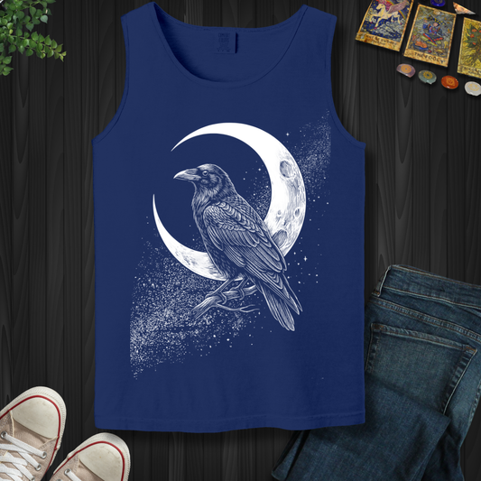 Crescent Raven Tank Top