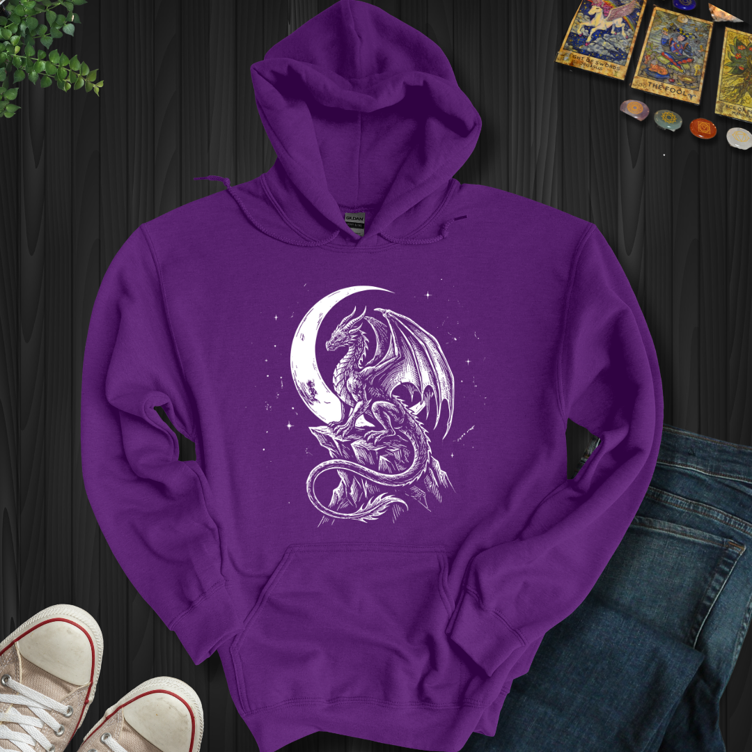 Crescent Dragon Hooded Sweatshirt