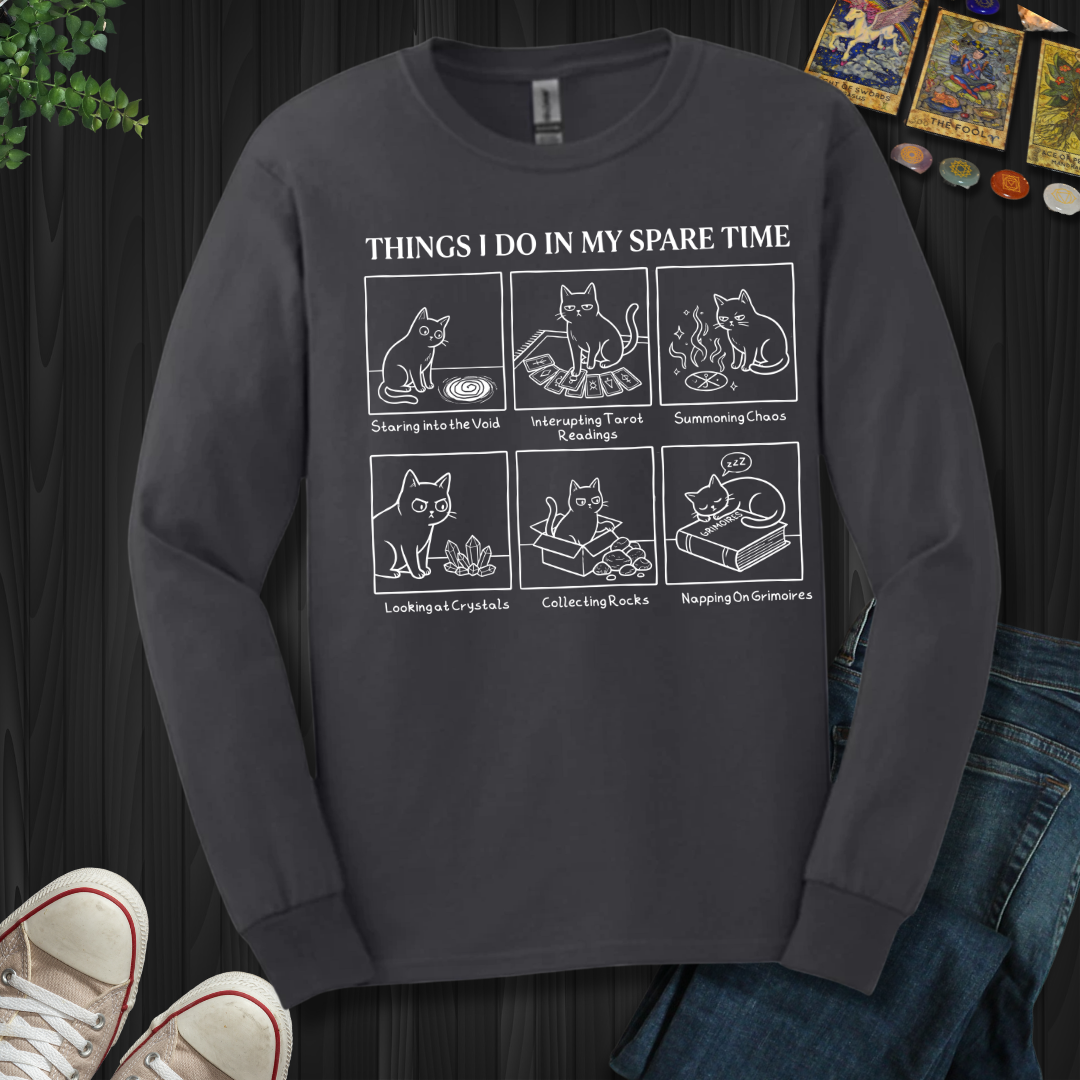 Things I Do In My Spare Time Long Sleeve Tee