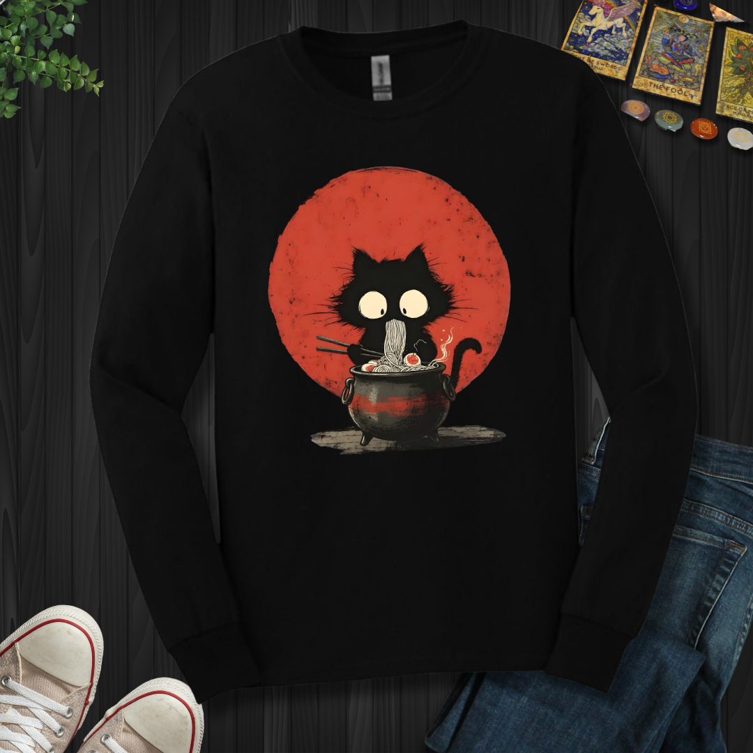 Midnight Noodle Familiar Long Sleeve Tee