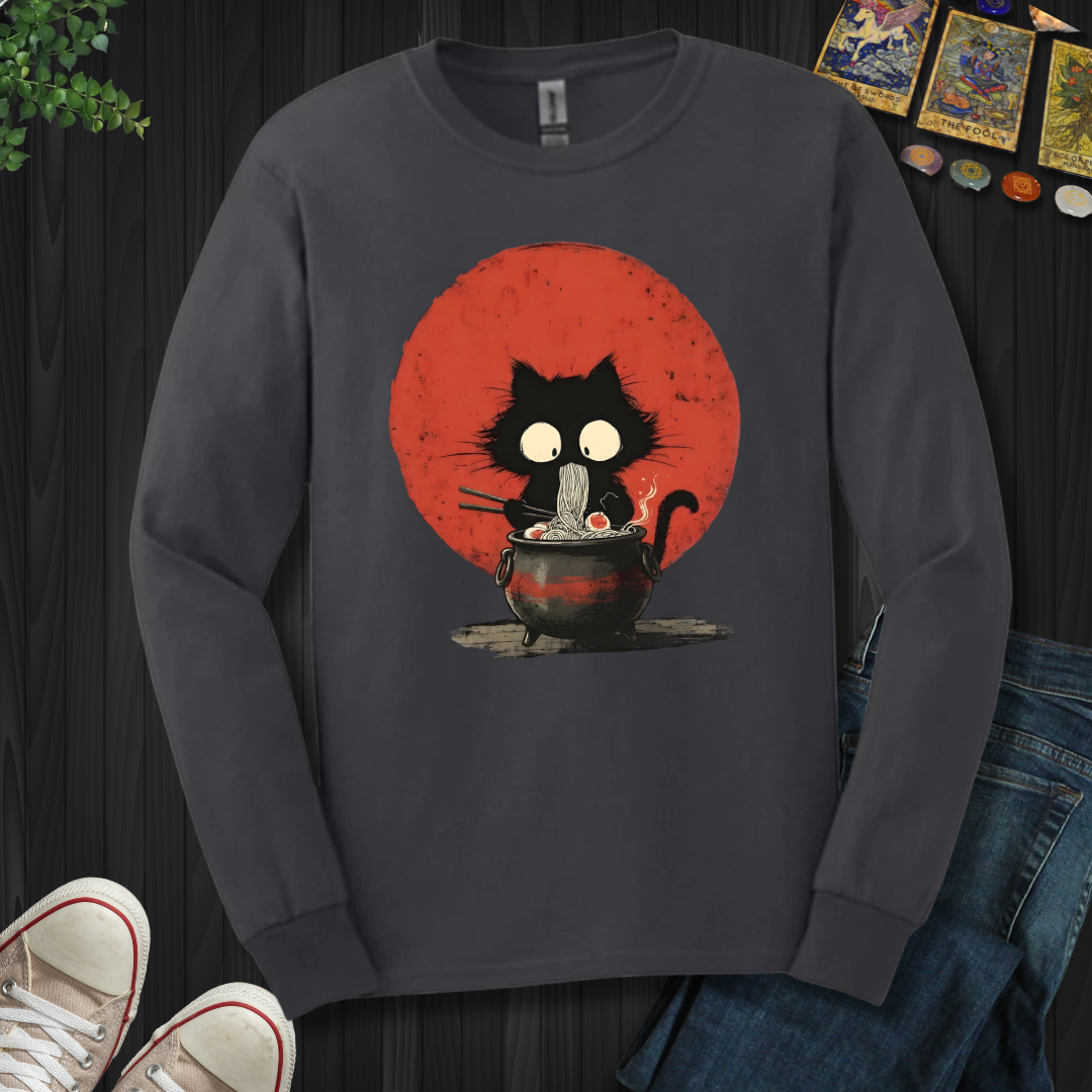 Midnight Noodle Familiar Long Sleeve Tee