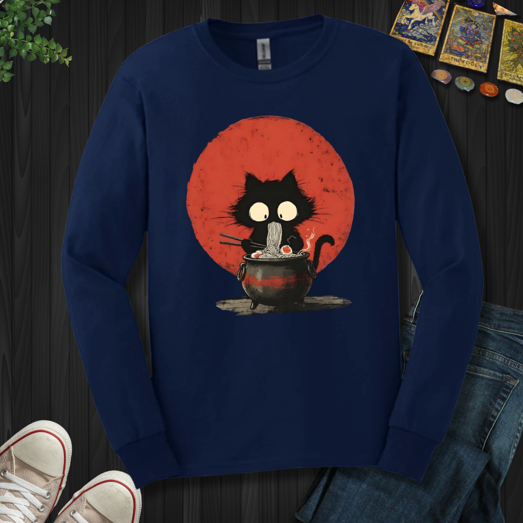 Midnight Noodle Familiar Long Sleeve Tee