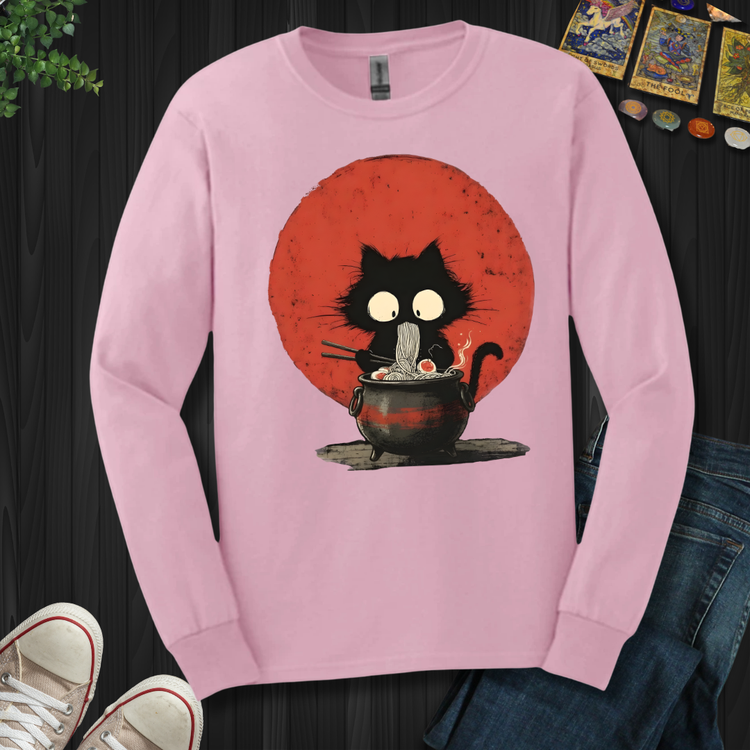 Midnight Noodle Familiar Long Sleeve Tee