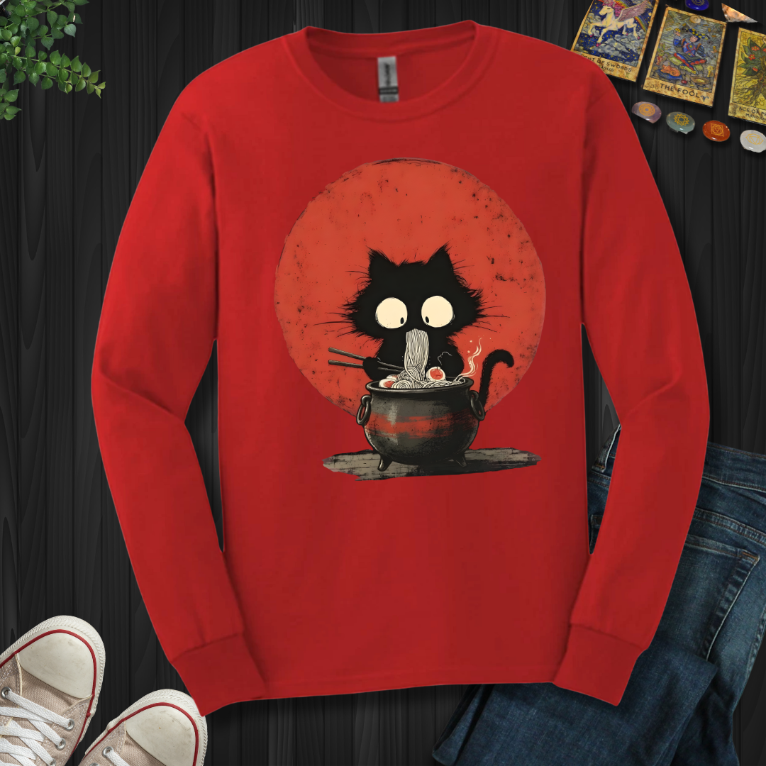 Midnight Noodle Familiar Long Sleeve Tee