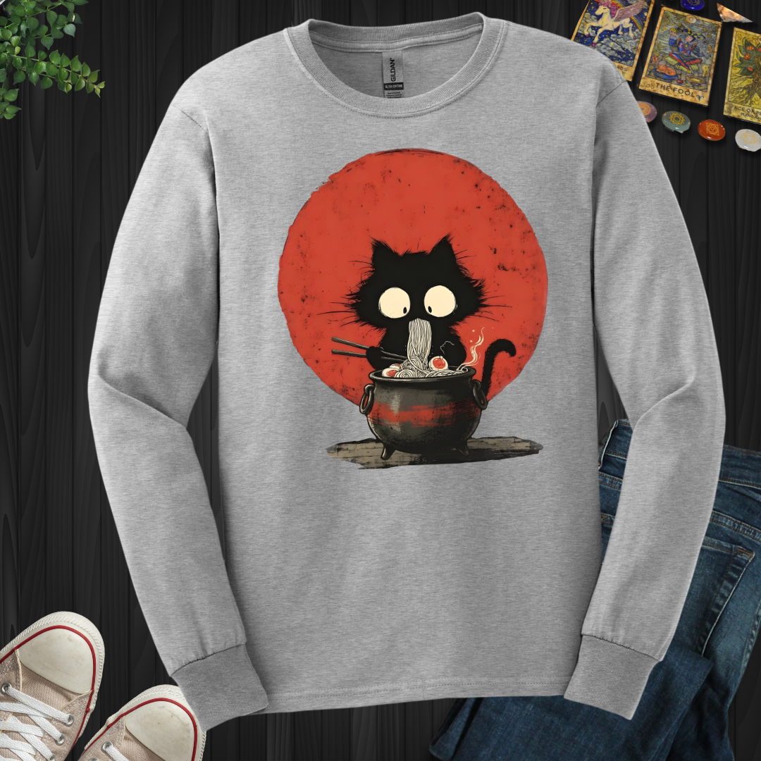 Midnight Noodle Familiar Long Sleeve Tee
