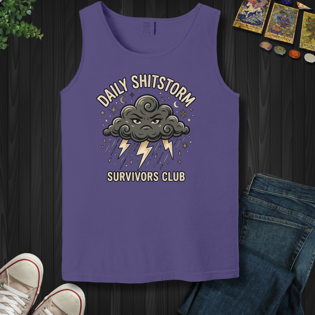 Daily Shitstorm Survivors Club Tank Top