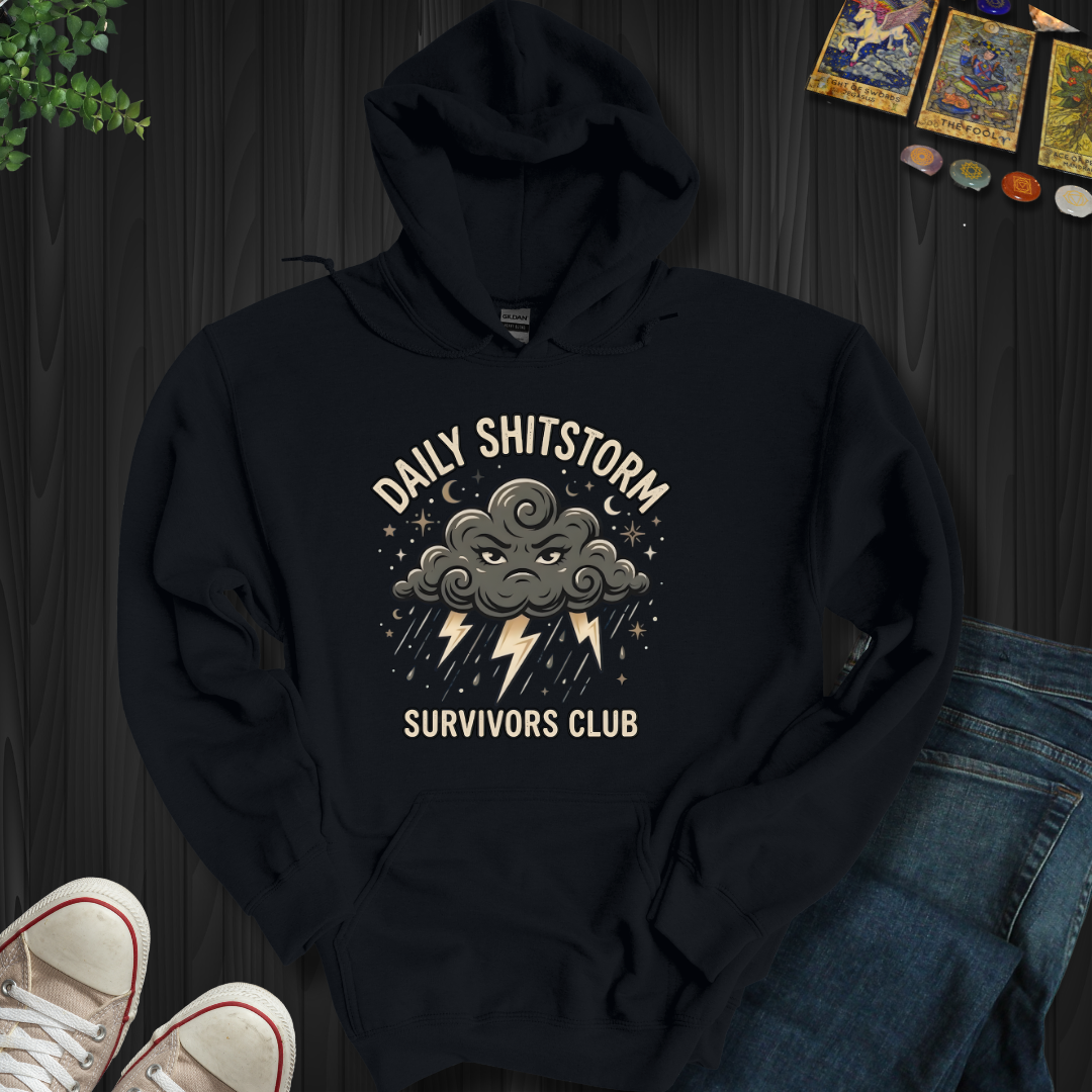 Daily Shitstorm Survivors Club Hooded Sweatshirt