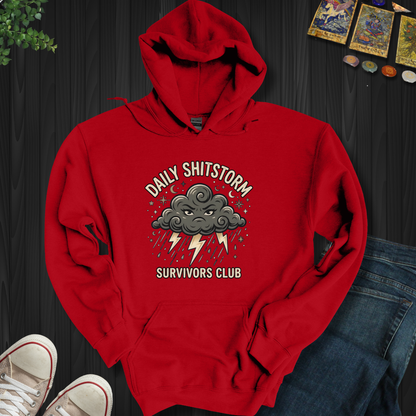 Daily Shitstorm Survivors Club Hooded Sweatshirt
