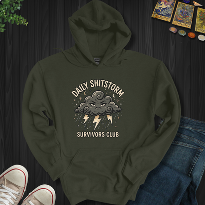 Daily Shitstorm Survivors Club Hooded Sweatshirt