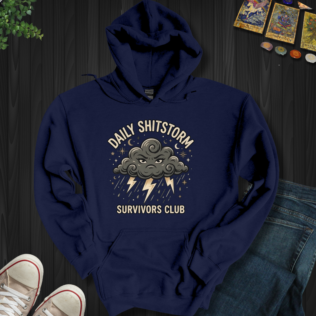 Daily Shitstorm Survivors Club Hooded Sweatshirt