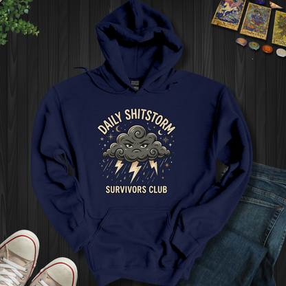 Daily Shitstorm Survivors Club Hooded Sweatshirt