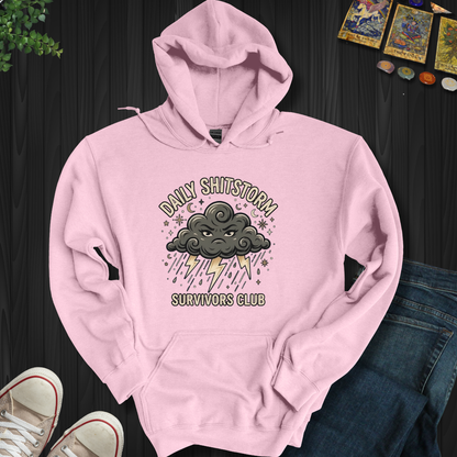 Daily Shitstorm Survivors Club Hooded Sweatshirt
