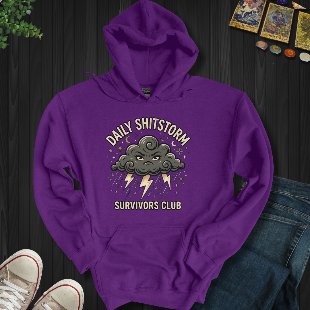 Daily Shitstorm Survivors Club Hooded Sweatshirt