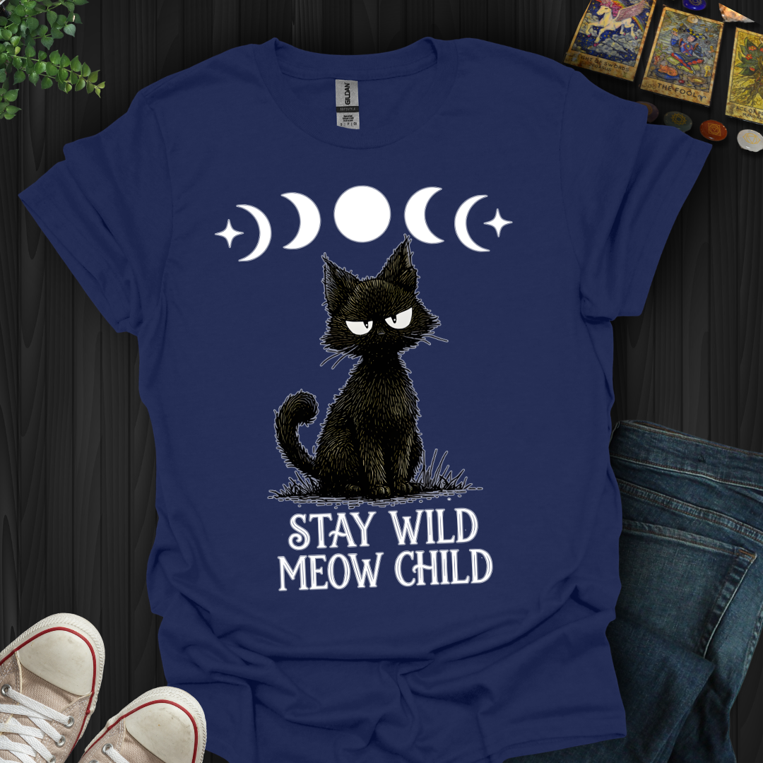 Stay Wild Meow Child T-Shirt