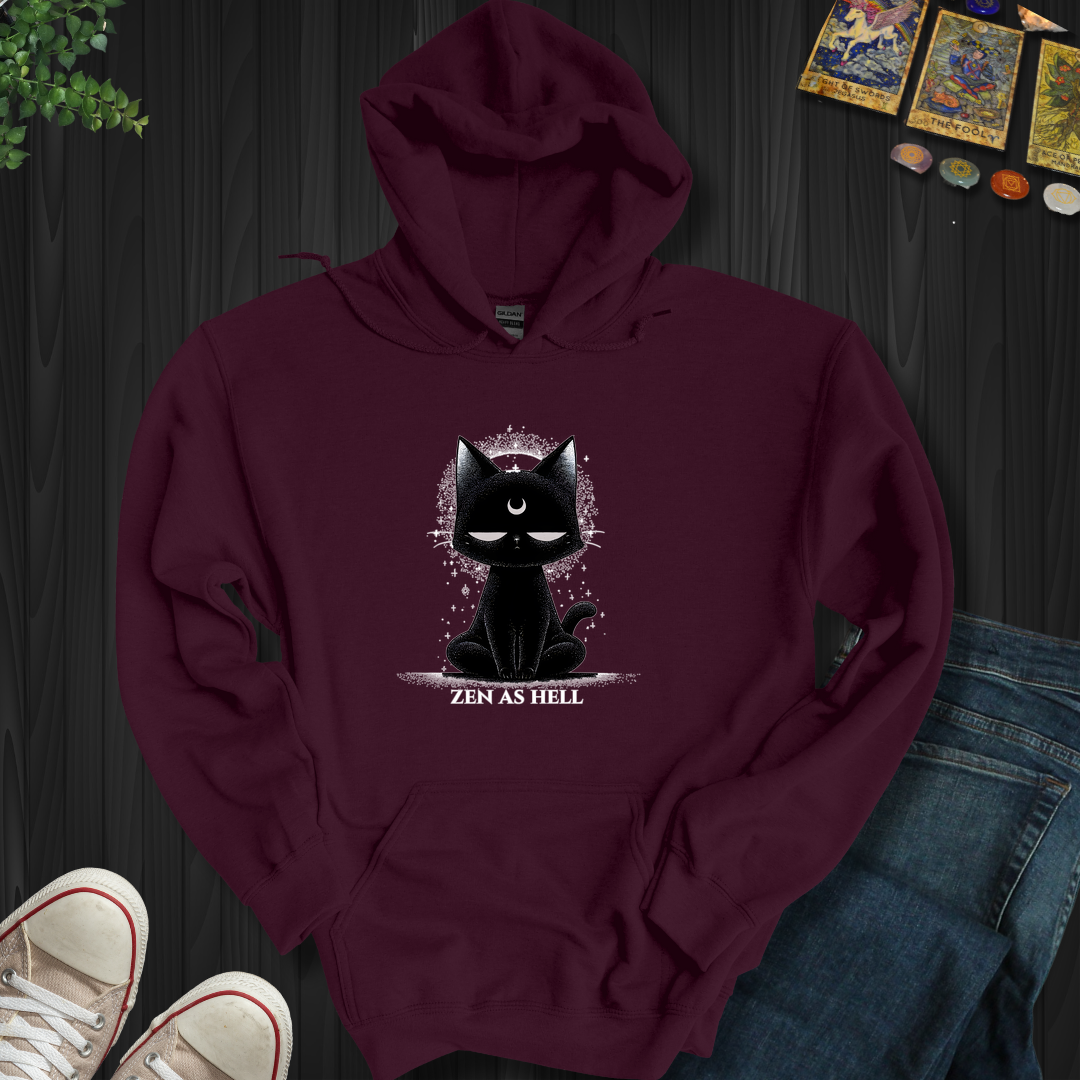 Zen As Hell Hooded Sweatshirt
