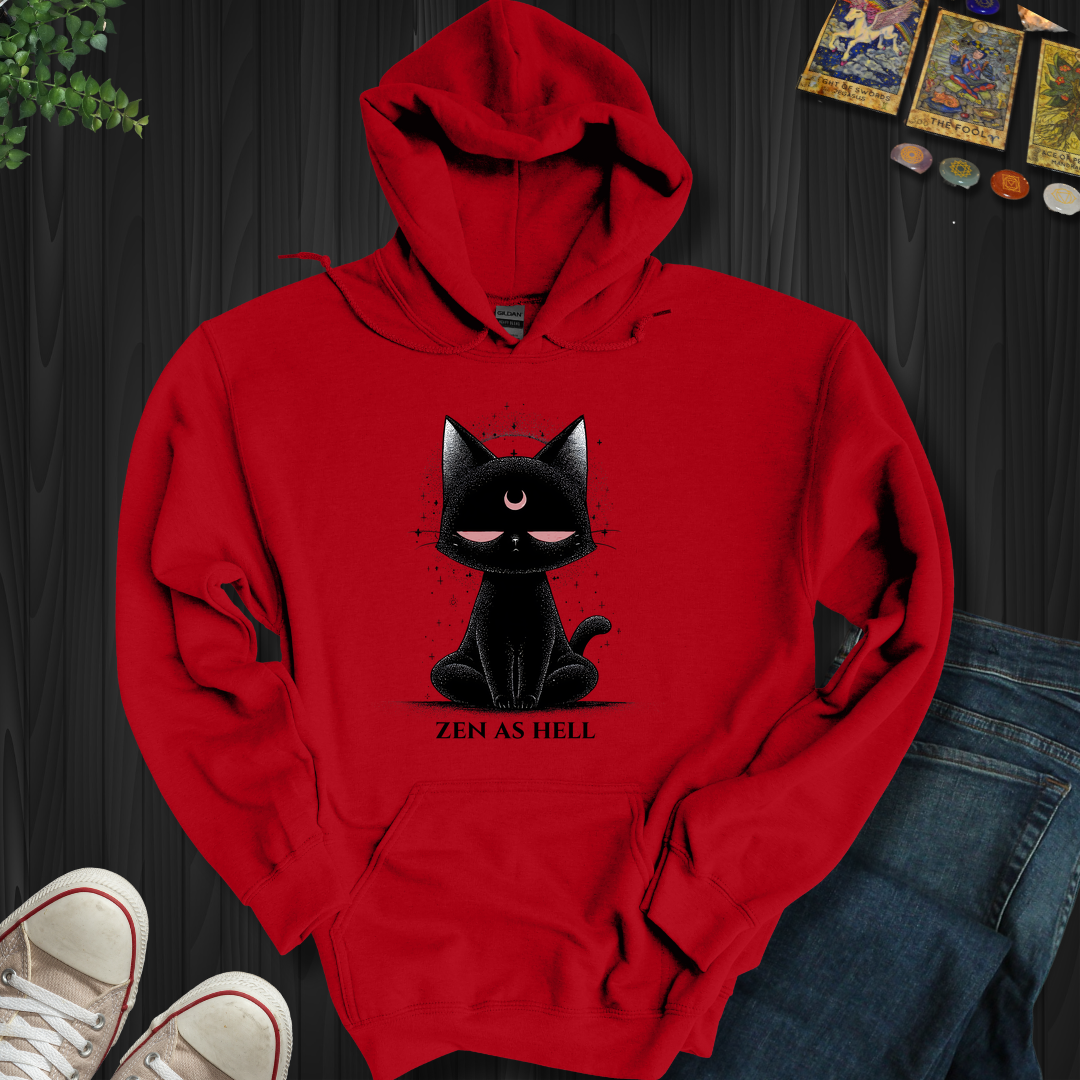 Zen As Hell Hooded Sweatshirt