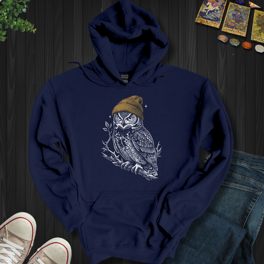 Midnight Watcher Hooded Sweatshirt